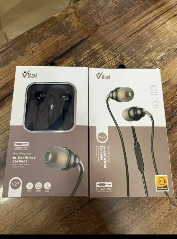Vital Metal 3.5MM Handsfree Metal V27